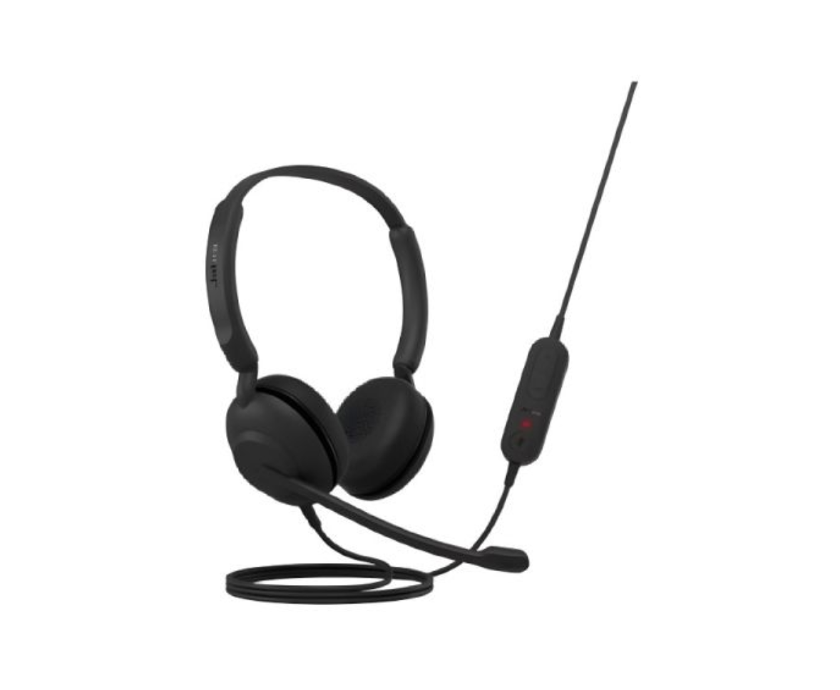 Jabra Evolve - 10 - Handset - USB-A - Leatherettes - Negro - 2699-820-109
