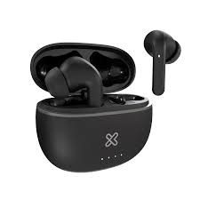 Klip Xtreme - True wireless earphones - Para Phone / Para Portable electronics / Para Tablet - Wireless - 22Hrs ANC Black