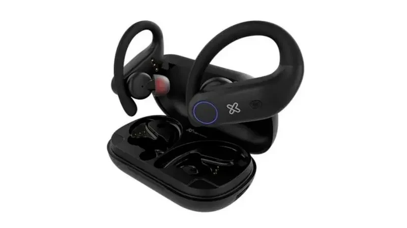 Klip Xtreme - True wireless earphones - Para Phone / Para Portable electronics / Para Tablet - Wireless - 22Hrs ANC Gray