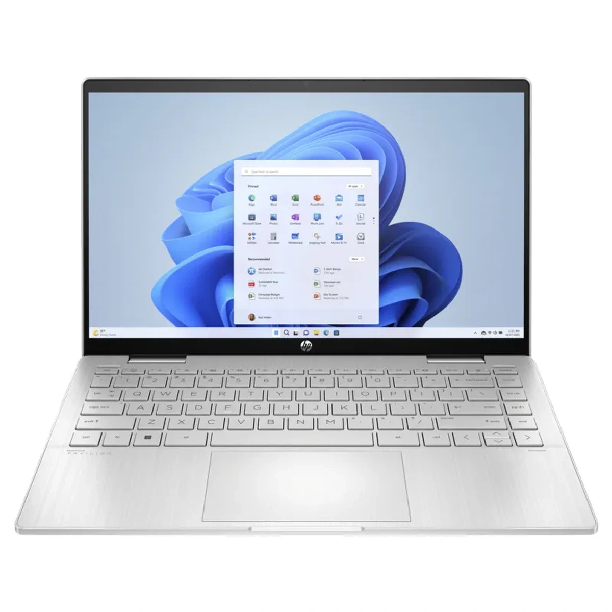 HP Pavilion x360 Laptop - Notebook - 14" - Intel Core i3 I3-1315U / 4.5 GHz - 8 GB - DDR4 SDRAM - 512 GB SSD - Intel UHD Graphics - Microsoft Windows 11 Home - 1-year warranty