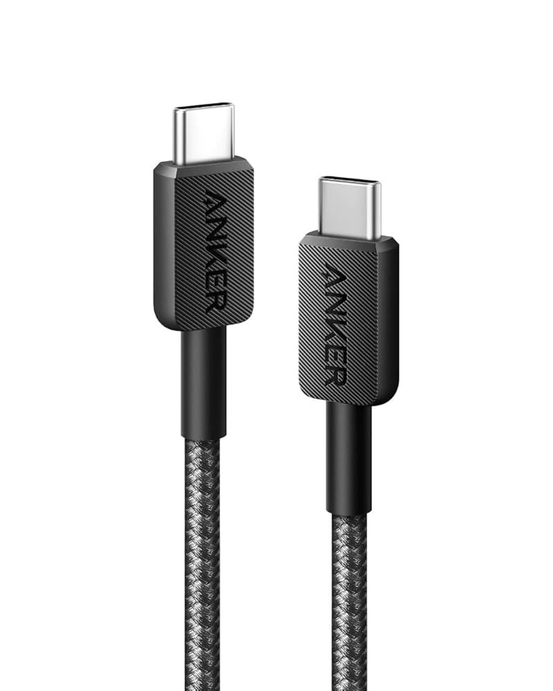 Anker - Charge/Sync cable - 322 USB-C to USB-C Cable 3ft