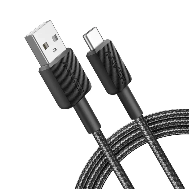 Anker - Charge/Sync cable - 322 USB-A to USB-C Cable 6ft