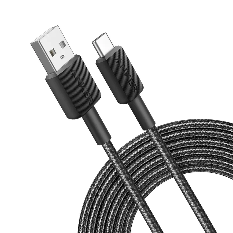 Anker - Charge/Sync cable - 322 USB-C to USB-C Cable (3ft