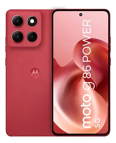Motorola Moto G86 - Smartphone - Android - 256 GB - Cherry - Touch