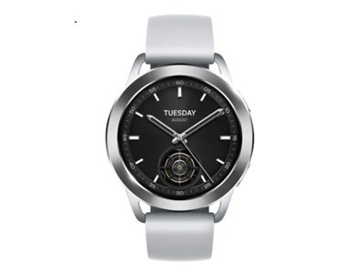 Xiaomi Watch S3 - Smart watch - Marco metálico bisel de acero inoxidable y correa de fluoroelastómero Pantalla AMOLED – Diseño circular de 1.43- 150+ modos deportivos  Autonomía de hasta 15 d