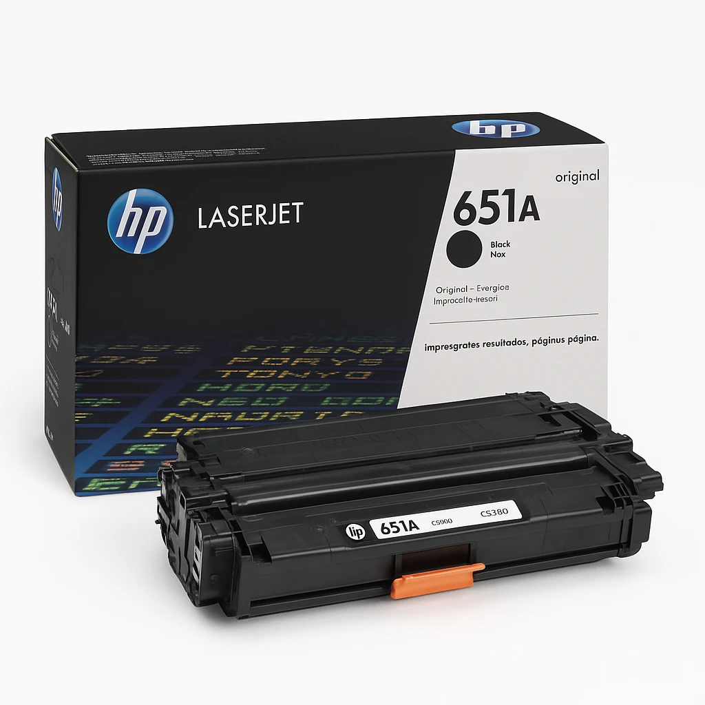 HP 651A - Negro - original - LaserJet - cartucho de tóner (CE340A) - para Color LaserJet Enterprise MFP M775; LaserJet Managed MFP M775