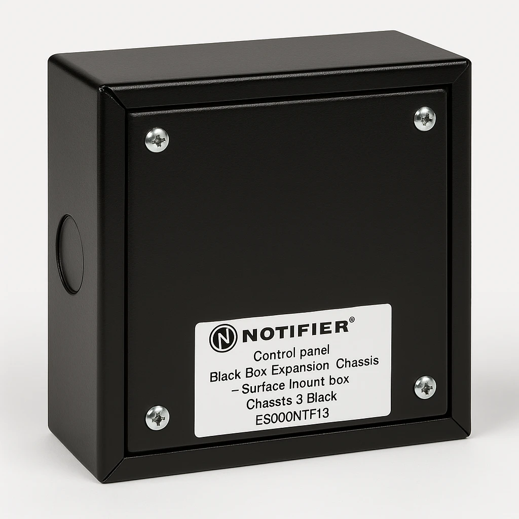 Notifier - Control panel Black Box Expansion Chassis - Surface mount box - Chassis 3 Black