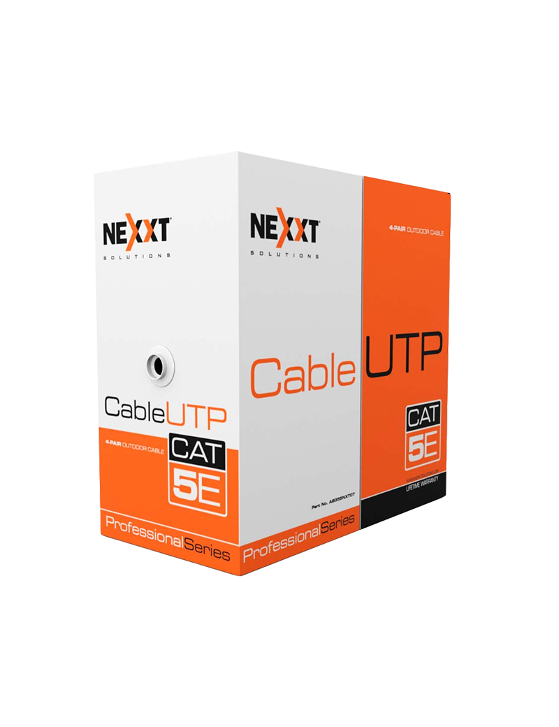 Nexxt Professional Cat5e UTP Cable 4P 24AWG CM 305m BL