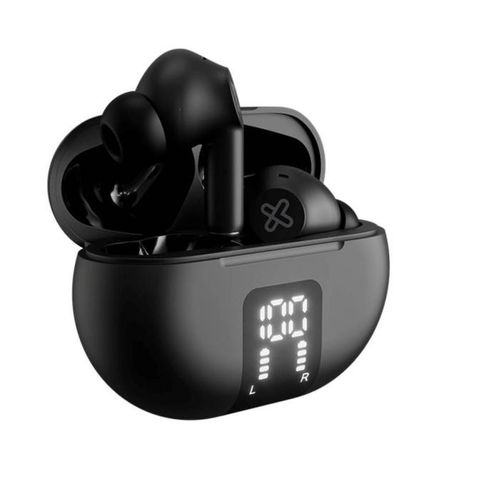 Klip Xtreme - True wireless earphones - Para Phone / Para Portable electronics / Para Tablet - Wireless - 17Hrs IPX White