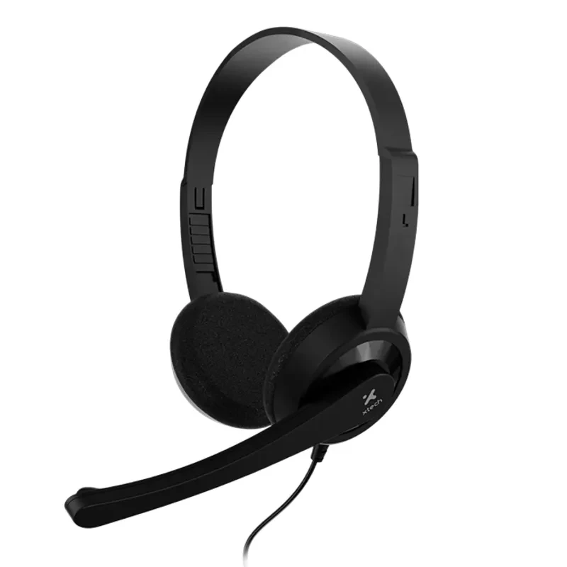 Xtech - XTH-241 - Headphones with microphone - Para Conference / Para Computer - Wired - USB/ In line control