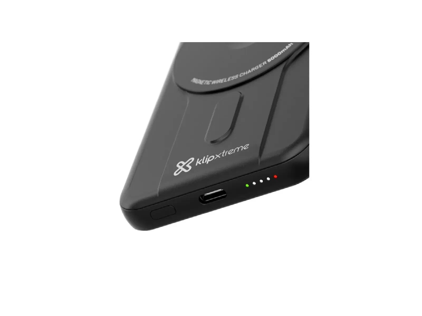 Klip Xtreme - Power bank - 24 pin USB-C - Lithium polymer - Para Smartphones - Wireless Charging