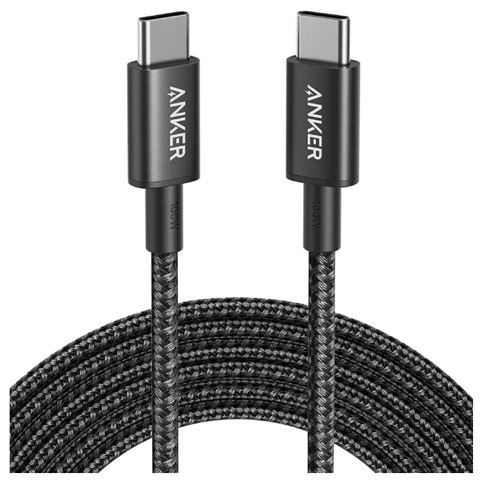 Anker - Charge/Sync cable - New Nylon USB-C/USB-C 2.0 C