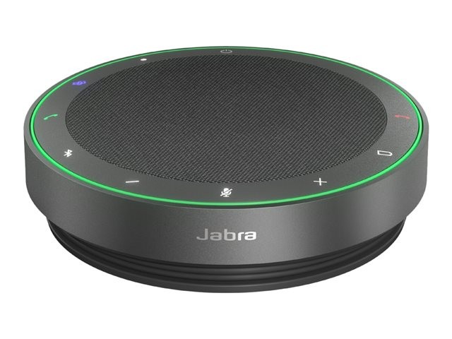 Jabra Speak2 75 MS - Altavoz manos libres - Bluetooth - inalámbrico - USB-A, USB-C - gris oscuro - certificado para Microsoft Teams Rooms, Optimizado para Microsoft Teams, Certificado con Emp