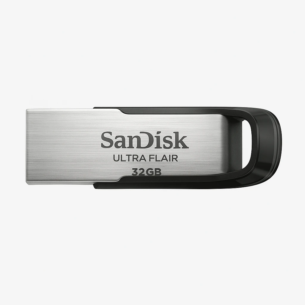 SanDisk Ultra Flair - Unidad flash USB - 32 GB - USB 3.0 - para Intel Next Unit of Computing 12 Pro Kit - NUC12WSKi3